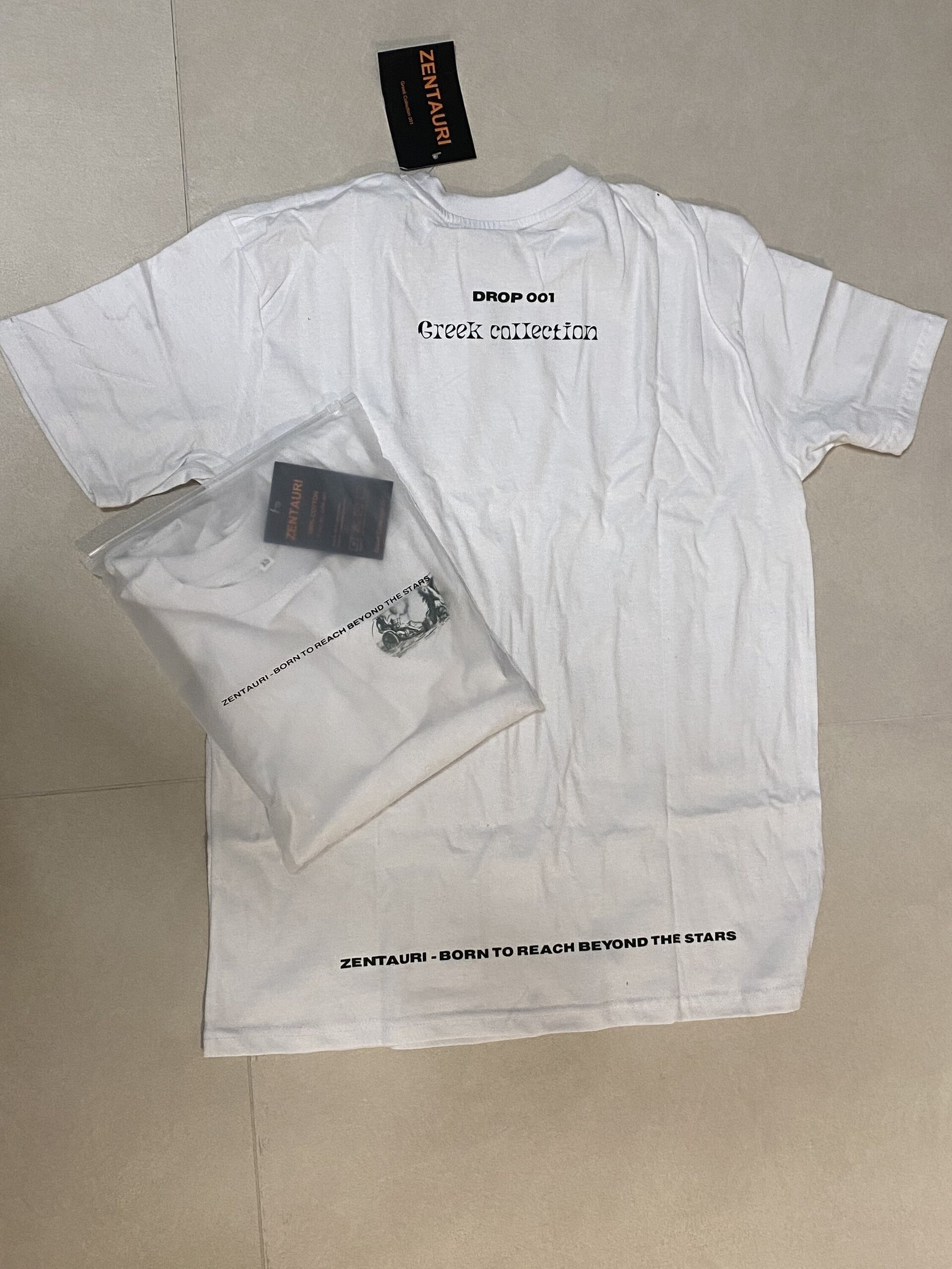 CAMISETA BLANCA CON DISEÑO VERDE - 3